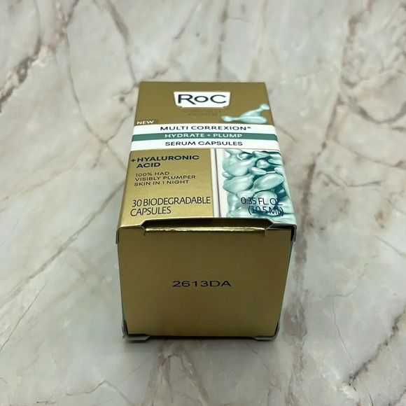 RoC Skincare Hydrate + Plump Serum Capsules (full size), NIB - Picture 3 of 10
